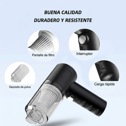 Mini Aspiradora Portátil Recargable
